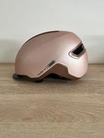 ABUS HUD-Y fietshelm roze met achterlicht, Fietsen en Brommers, Nieuw, Overige maten, Ophalen of Verzenden, Abus
