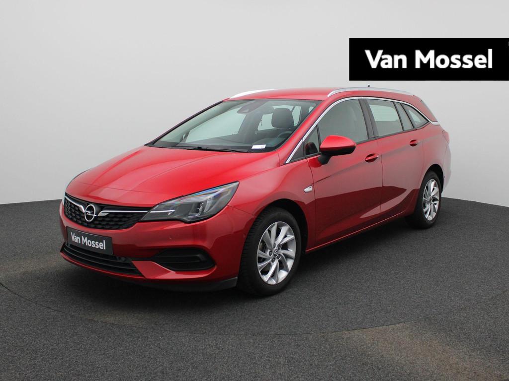 Opel Astra Sports Tourer 1.2 Turbo 81kW S/S Elegance CARPLAY, Auto's, Stof, Gebruikt, Traction-control, Bedrijf