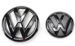 2x Logos Vw Jetta MK6 VI Noir Brillant (11-14), Envoi