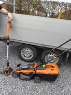 Grasmachine en kantenmaaier, Tuin en Terras, Ophalen, Accu, Zo goed als nieuw, Powerplus