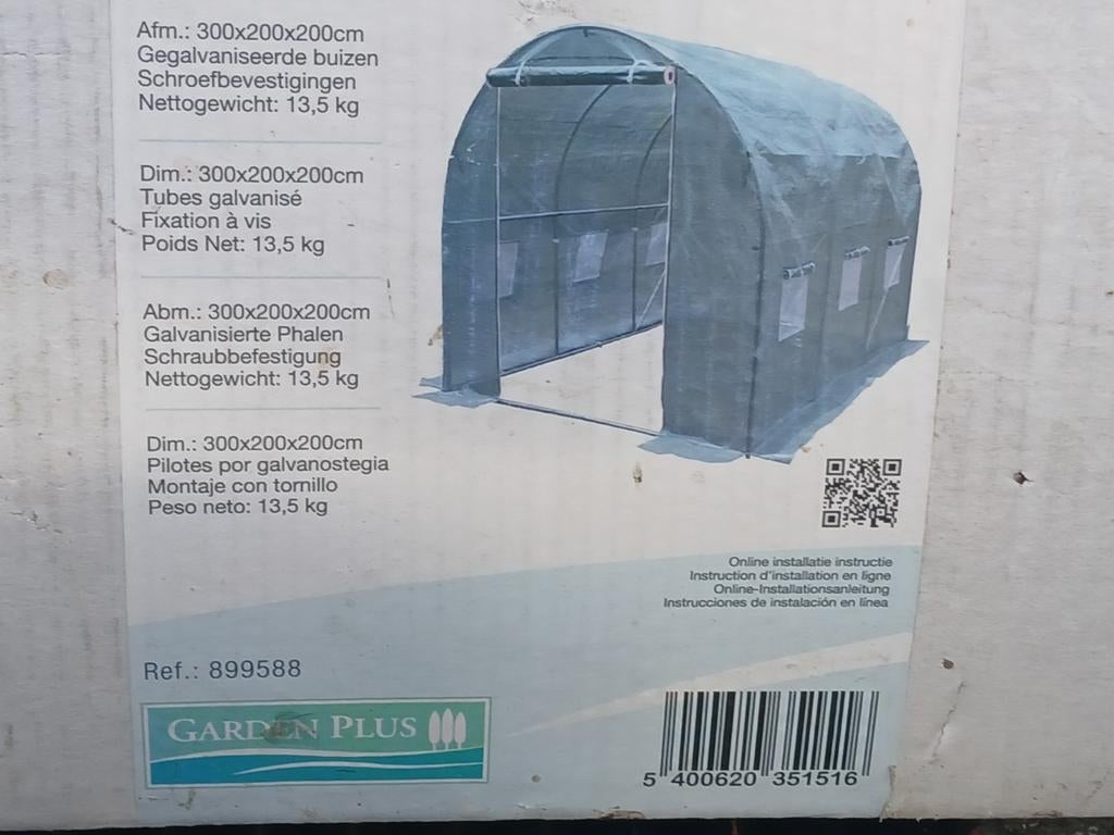 Tunnelserre, Ophalen