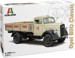 opel blitz claasic en opel blitz fire truck, Hobby en Vrije tijd, Modelbouw | Auto's en Voertuigen, Italeri, Groter dan 1:32, Nieuw