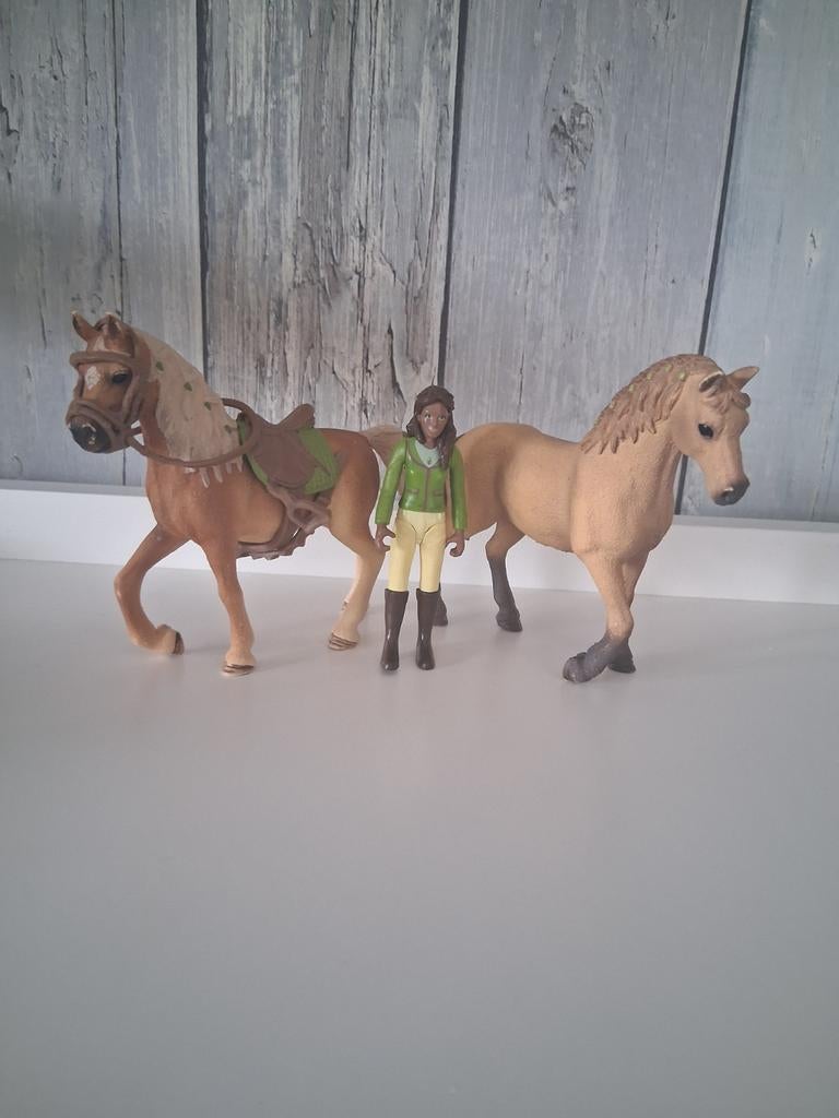 Schleich paardjes + ruiter, Ophalen