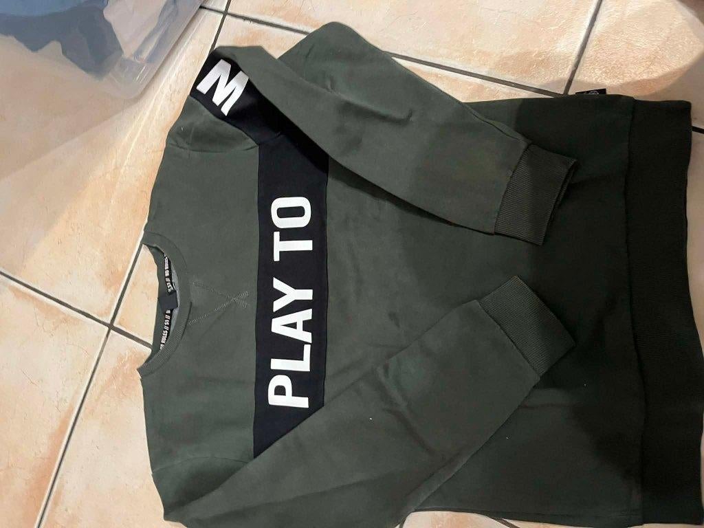 sweater groen sone 164, Kinderen en Baby's, Kinderkleding | Maat 164, Gebruikt, Trui of Vest, S one, Ophalen of Verzenden