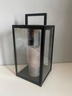 Lantaarn met kaars, Ophalen, Zo goed als nieuw, Metaal, Kaars