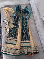 Indiase avondjurk, Kleding | Dames, Gelegenheidskleding, Ophalen, Zo goed als nieuw, Maat 36 (S)