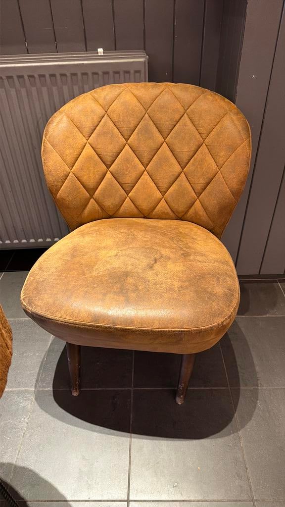 Stoelen, Ophalen, Gebruikt, Bruin, Vijf, Zes of meer stoelen