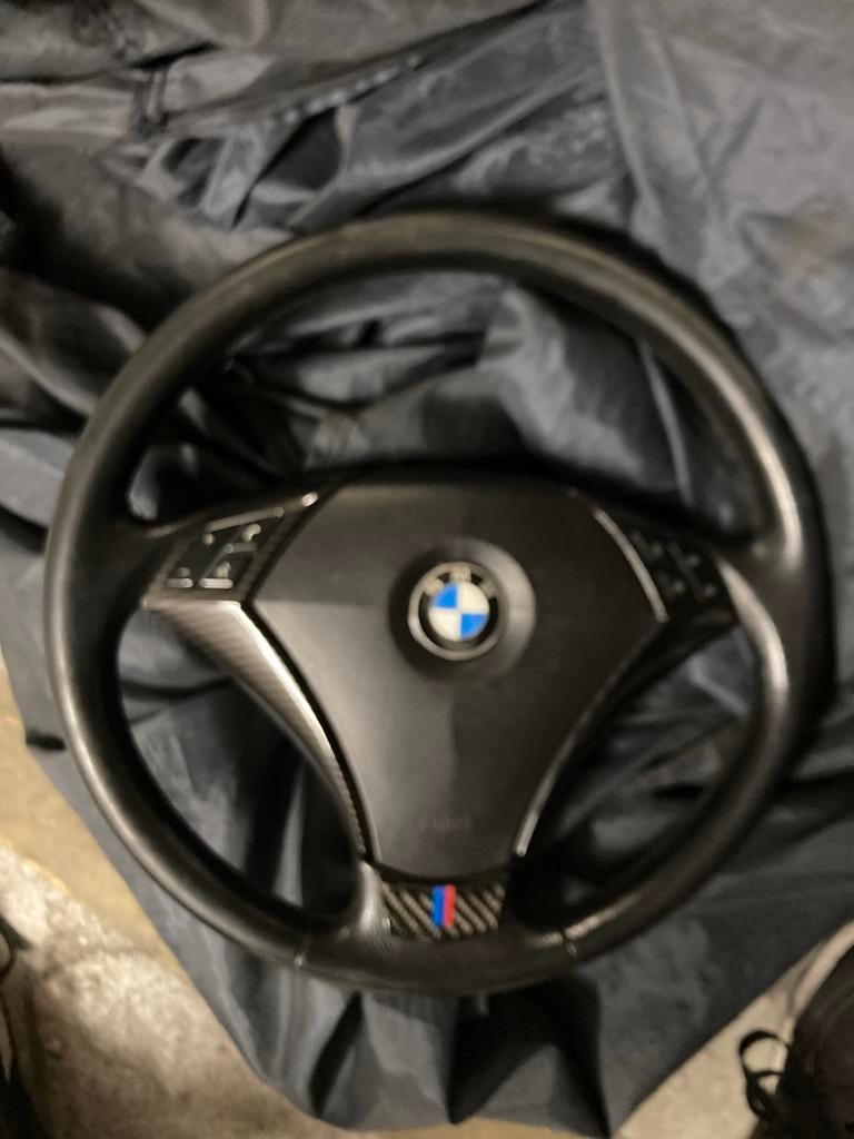 Volant original bmw E60 ,E61série 5, Autos : Pièces & Accessoires, Commande, Enlèvement, Utilisé, BMW