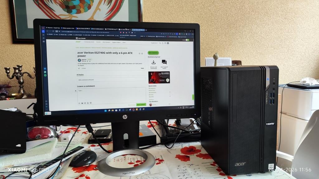 Acer veriton i5 10400 8GB ram, Informatique & Logiciels, Ordinateurs de bureau, Enlèvement