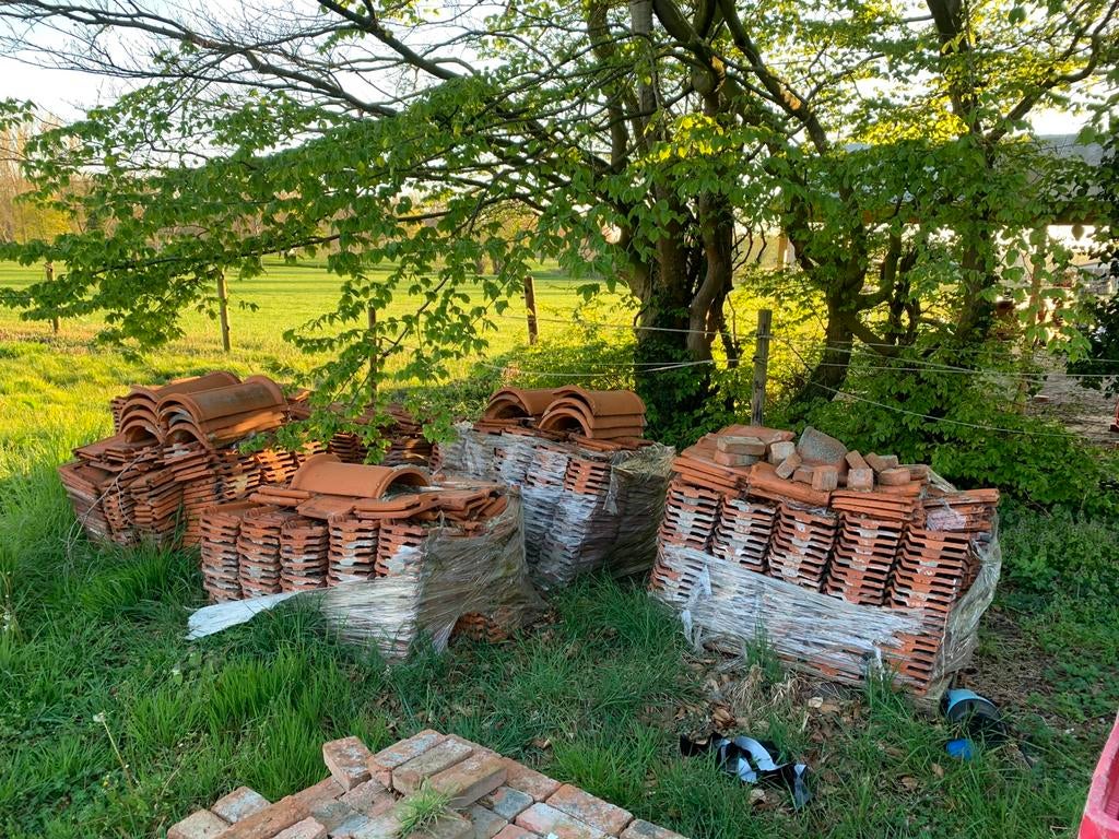 Dakpannen, Ophalen, Dakpannen