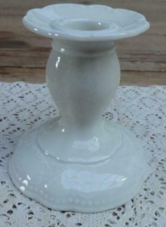 Seltmann Weiden, Bavaria, kandelaar met mooie versierde voet, Moins de 25 cm, Autres couleurs, -, Comme neuf