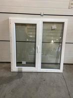 Fenêtre PVC blanc neuf 1,22m largeur x 1,20m hauteur, Neuf, Double vitrage, Fenêtre de façade ou Vitre, Enlèvement