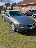 Bmw 630i cabrio e64 2006 automaat met lpg, Auto's, Automaat, 4 zetels, Parkeersensor, Zwart