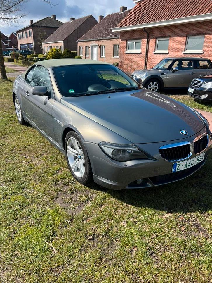 Bmw 630i cabrio e64 2006 automaat met lpg, Auto's, BMW, Bedrijf, 6 Reeks, ABS, Airbags, Airconditioning, Boordcomputer, Centrale vergrendeling