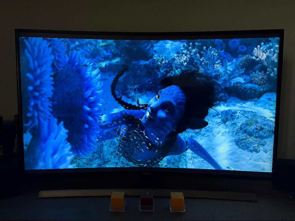 Samsung Curved 48" 4K UHD LED-LCD Smart TV, LED, Enlèvement, Utilisé, 4k (UHD)