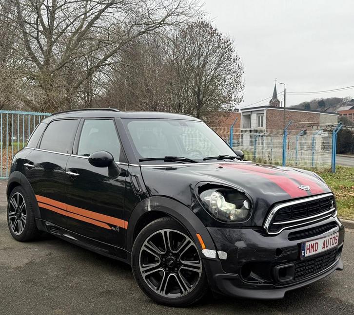 Mini Cooper Countryman S (JCW) 4x4, Auto's, Mini, Bedrijf, Cooper, 4x4, Benzine, Euro 6, Handgeschakeld, Leder, Ophalen