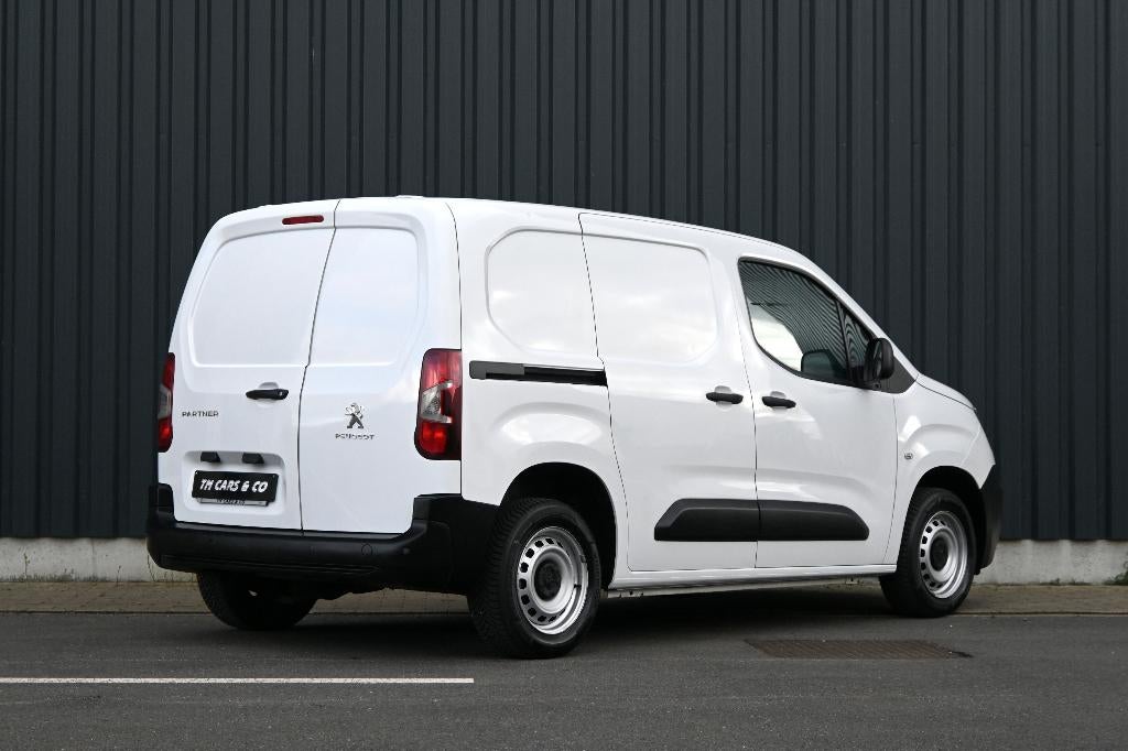 Peugeot Partner 1.2i 3-zit, AC, PDC, Cruise, Bluetooth, Auto's, Bestelwagens en Lichte vracht, Voorwielaandrijving, Stof, 1199 cc