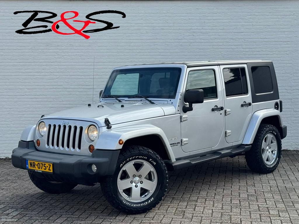 Jeep Wrangler Unlimited 3.8 Sahara Cabrio Automaat 4 Deurs A, Argent ou Gris, Achat, Electronic Stability Program (ESP), Carnet d'entretien