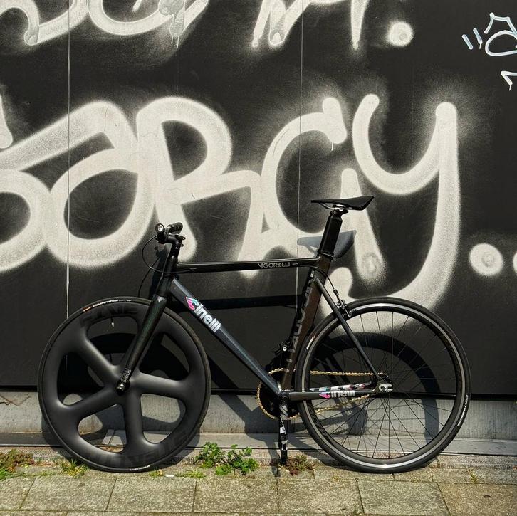 Cinelli Vigorelli (L) Single speed (exchange possible), Fietsen en Brommers, Fietsen | Dames | Damesfietsen, Zo goed als nieuw