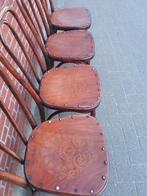 Chaises de bistrot Thonet originales marquées en bas, Enlèvement