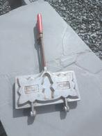 Dubbel aluminium oud croque monsieur ijzer, Ophalen