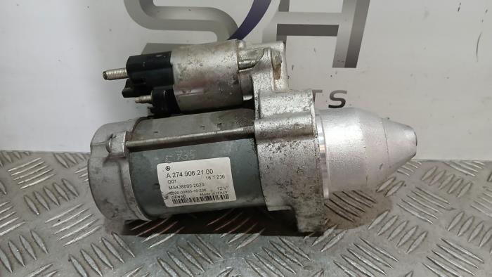 Startmotor van een Mercedes C-Klasse, Auto-onderdelen, Motor en Toebehoren, Mercedes-Benz, Gebruikt, 3 maanden garantie, Ophalen of Verzenden