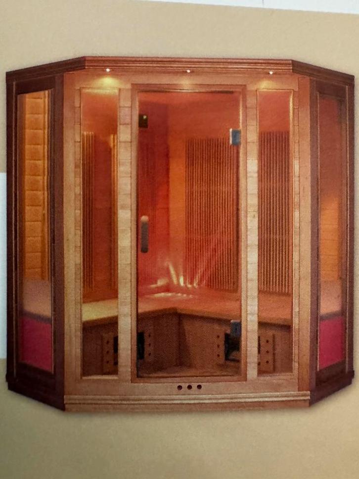 Sauna - infrarood - weinig gebruik, Sport en Fitness, Sauna, Zo goed als nieuw, Infrarood, Ophalen