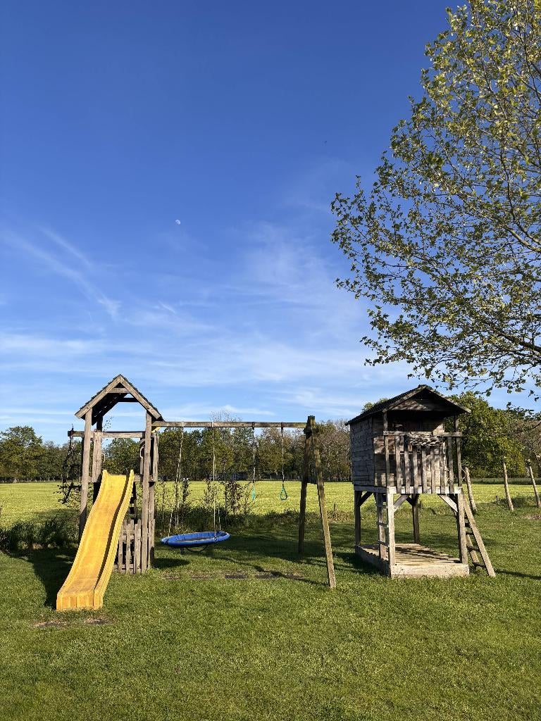 Houten speeltoestel - Gratis af te halen, zelf demonteren, Kinderen en Baby's, Speelgoed | Buiten | Speeltoestellen, Gebruikt