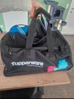 Nieuwe grote trolley / Tupperware / wieltjes en handgreep, Ophalen, Zo goed als nieuw, Zwart, Wieltjes