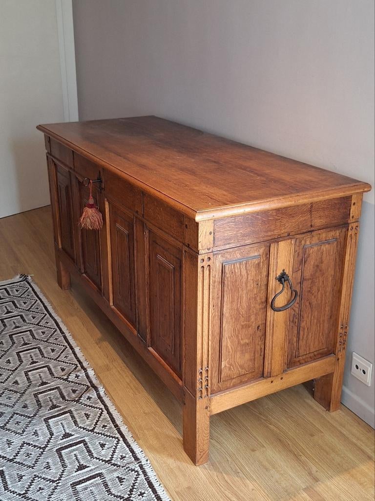 Rustieke eiken koffer, Ophalen