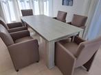 Tafel met 6 stoelen, Huis en Inrichting, Complete eetkamers, Ophalen