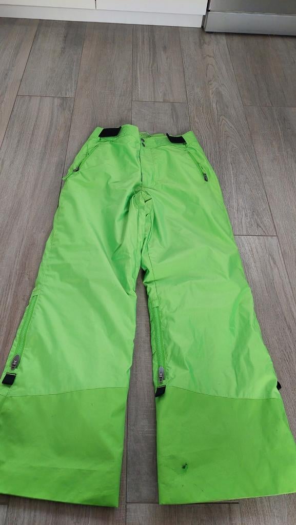 Groene skibroek wedze 500 maat 12-14 jaar, Ophalen