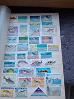 Postzegels vissen, Ophalen