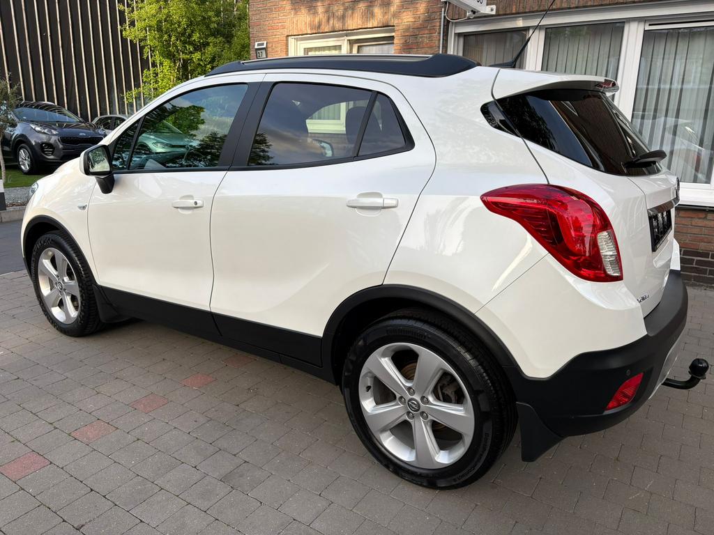 Opel Mokka 1.6i! Nieuwstaat* Airco*Navi* 54000km* Garantie!, Voorwielaandrijving, Stof, Wit, 1598 cc