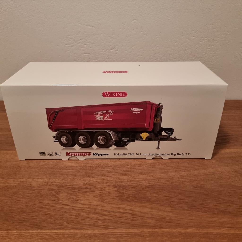 Élévateur Krampe THL 30 L - Wiking, Hobby & Loisirs créatifs, Voitures miniatures | 1:32, Neuf, Tracteur et Agriculture, Autres marques