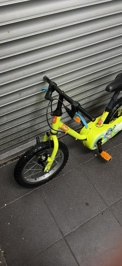 Kinderfiets, Vélos & Vélomoteurs, Vélos | BMX & Freestyle, Utilisé, Acier, Guidon à 360°, Enlèvement