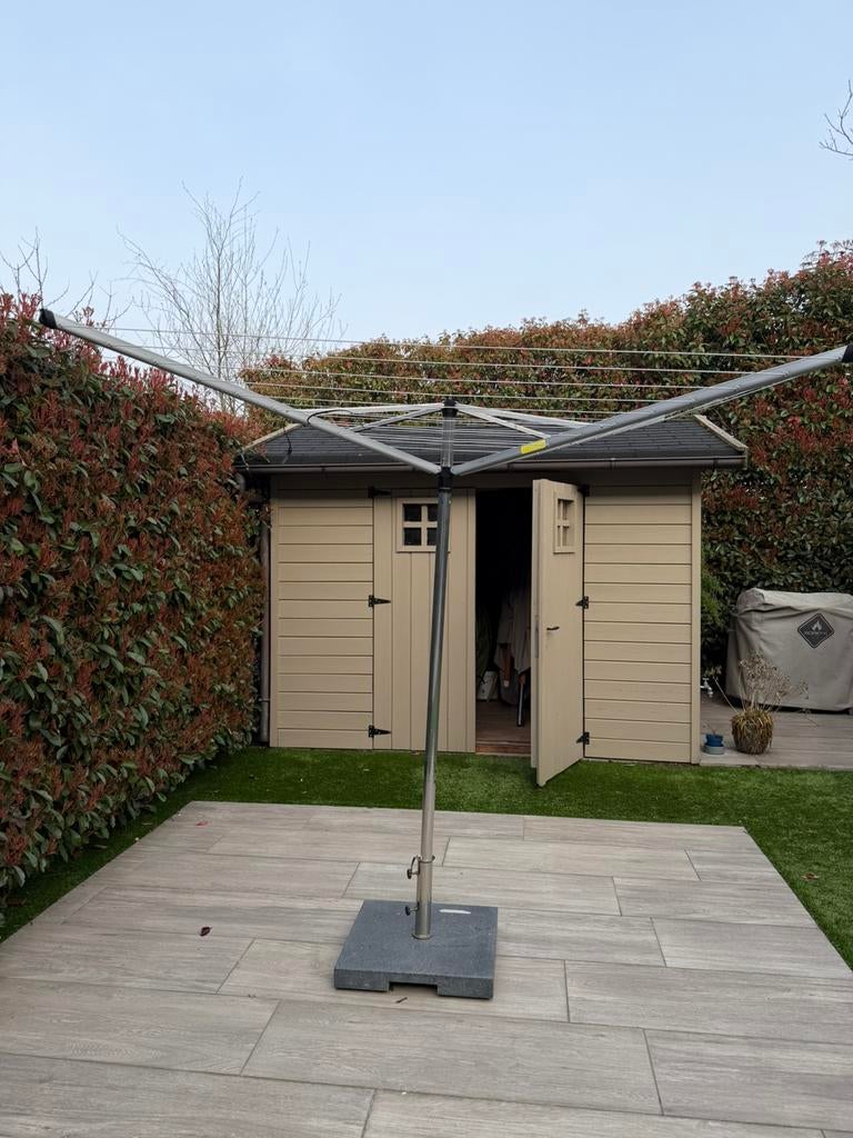 Brabantia droogmolen - perfecte staat - met hoes, Ophalen, Zo goed als nieuw, Droogmolen