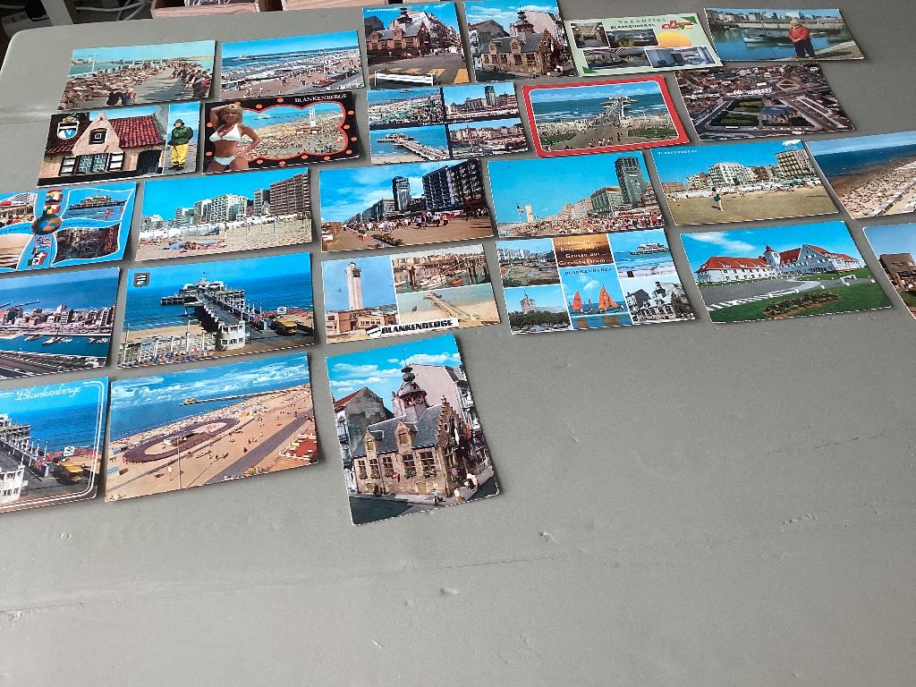 Lot de 26 cartes postales BLANKENBERGE côte mer, Enlèvement ou Envoi, 1980 à nos jours, Affranchie, Flandre Occidentale
