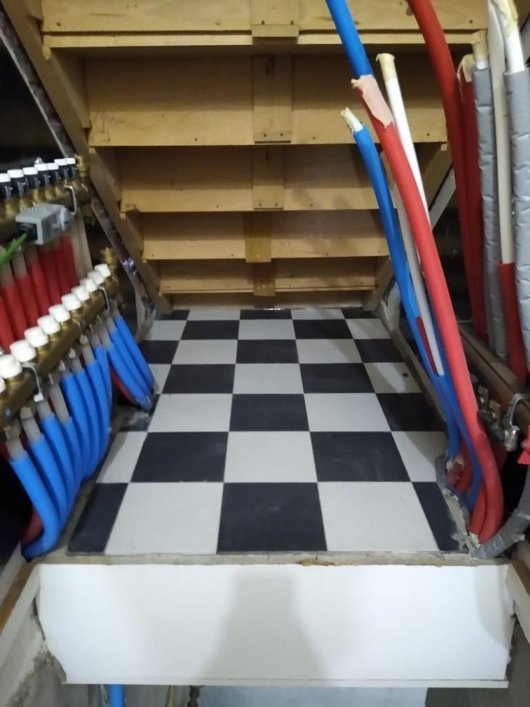 Tegels Impermo zwart-wit 20 cm x 20 cm (11+ m²), Doe-het-zelf en Bouw, Tegels, Nieuw, Vloertegels, 20 tot 40 cm, 20 tot 40 cm