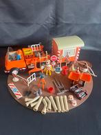 Playmobil - werfwagen en aanhang, Ophalen, Gebruikt