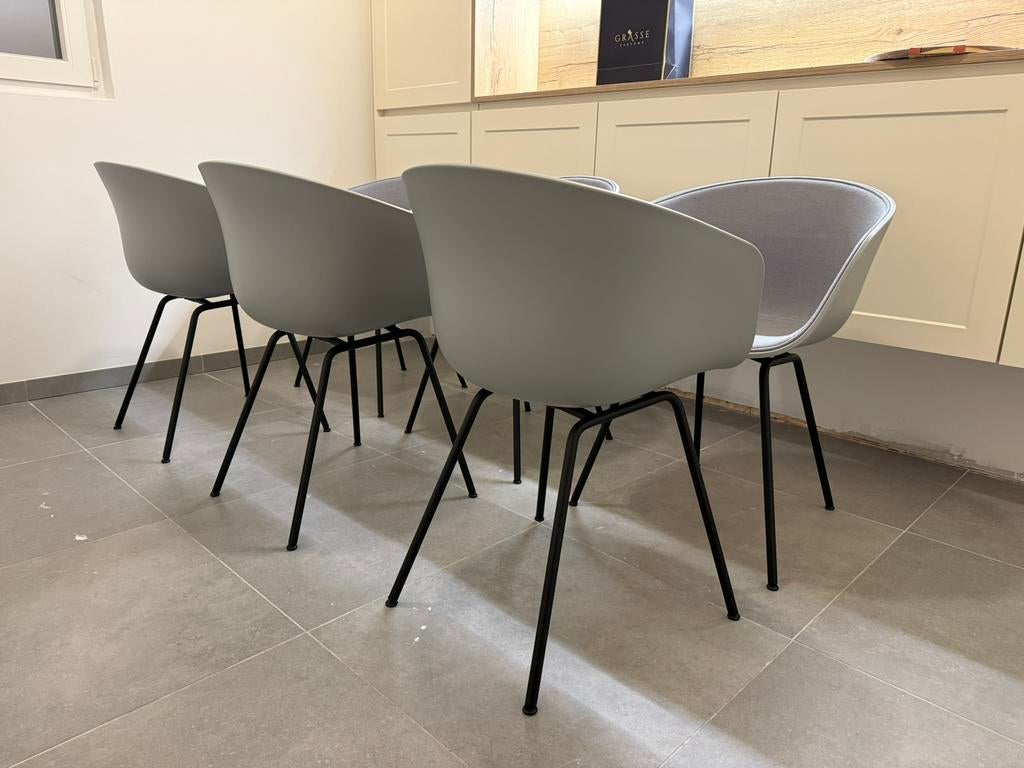 HAY AAC26 Eetkamerstoelen (6 stuks), Huis en Inrichting, Stoelen, Ophalen of Verzenden, Zo goed als nieuw, Juntoo leolux natuzzi stressless ikea xooon