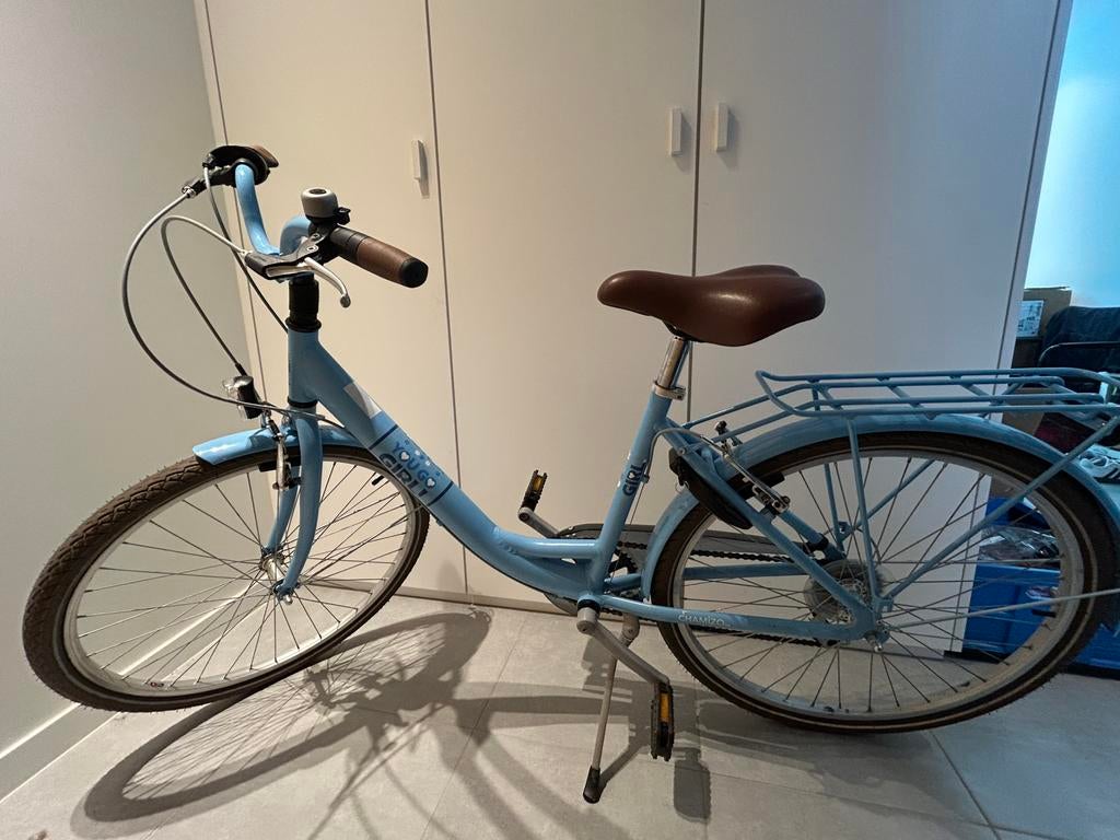 Meisjesfiets 26 inch, Fietsen en Brommers, Gebruikt, Velgrem, Versnellingen, Ophalen