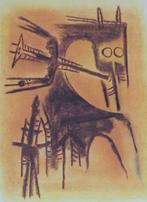 WIFREDO LAM / TYPISCHE FIGURATIE / KLEURZEEFDRUK / 97x70cm, Enlèvement ou Envoi