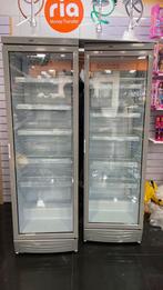 Vitrine réfrigérée professionnelle avec porte vitrée – LED, 150 à 200 litres, Enlèvement, Comme neuf, Sans bac à congélation