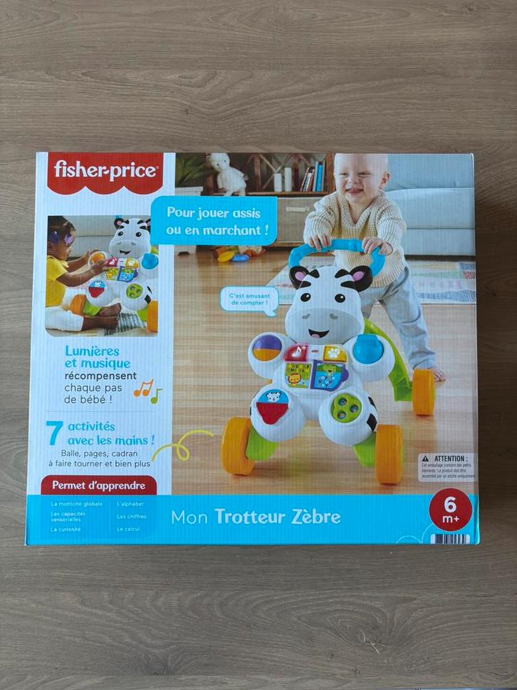 Jeu enfant- Mon trotteur Zèbre parlant, Hobby & Loisirs créatifs, Jeux de société | Autre, Neuf, Enlèvement