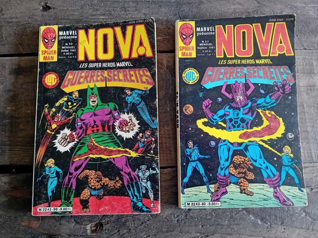 Comics Marvel Nova vintage, Livres, BD | Comics, Marvel, Enlèvement ou Envoi, Utilisé, Comics
