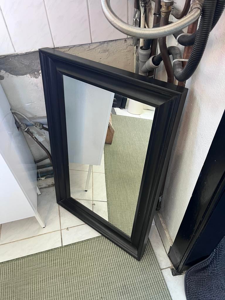 Beau miroir IKEA noir, Enlèvement, Comme neuf