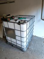 IBC vat 1000 liter, Jardin & Terrasse, Barils de pluie, 150 litres ou plus, Enlèvement, Neuf, Synthétique
