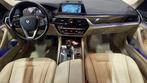 BMW 518 dA Automaat Navi Leder LED Trekhaak Luxury Line, Cuir, Argent ou Gris, Beige, Entreprise