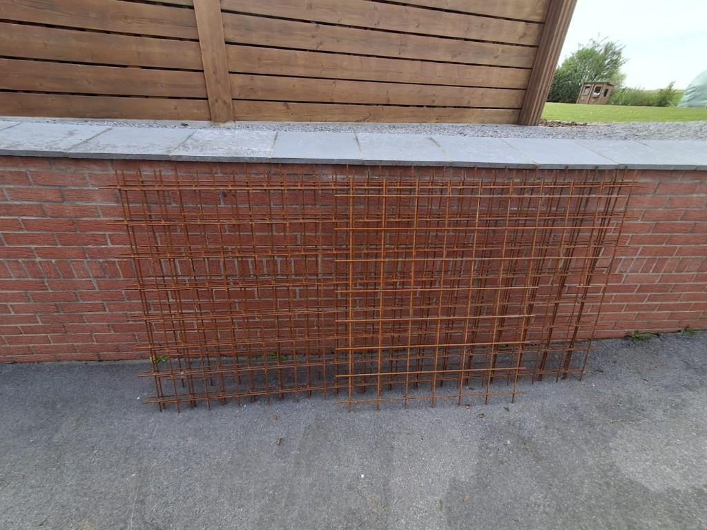 Paillasses acier - panneau dallage 7mm, Ophalen, Zo goed als nieuw, IJzer